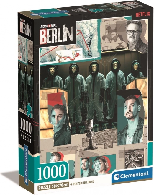 Clementoni Puzzle La Casa de Papel Berlin: Wir starten die Aktion 1000 Teile