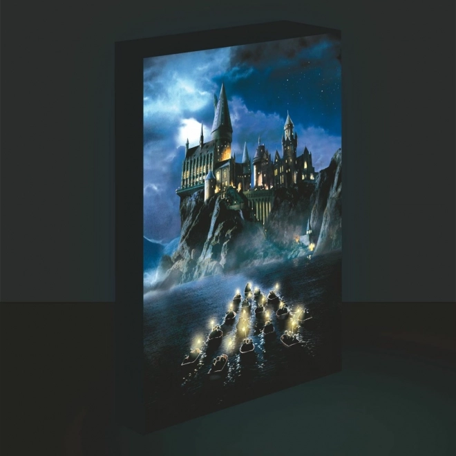 Leuchtendes LED-Bild Harry Potter - Hogwarts