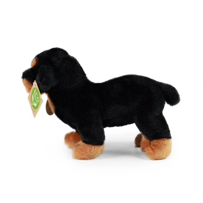 Stehender Rottweiler aus Plüsch 18 cm Eco-Friendly