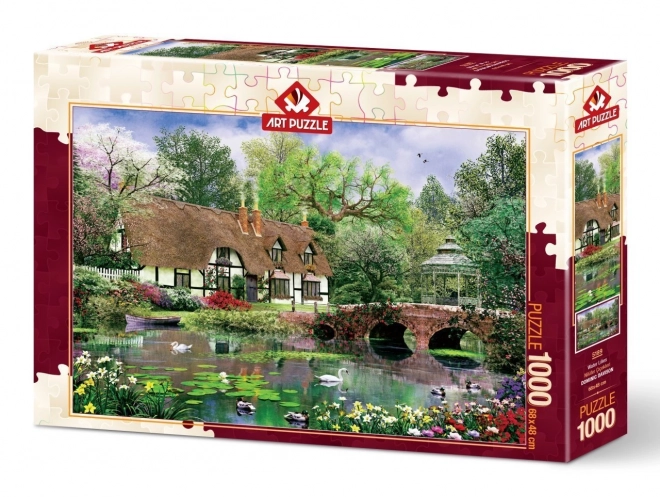 Wasserlilien Puzzle 1000 Teile