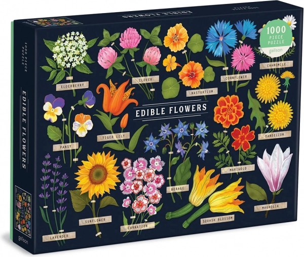 Galison Puzzle Essbare Blüten 1000 Teile