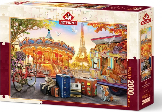 Puzzle Lunapark in Paris 2000 Teile
