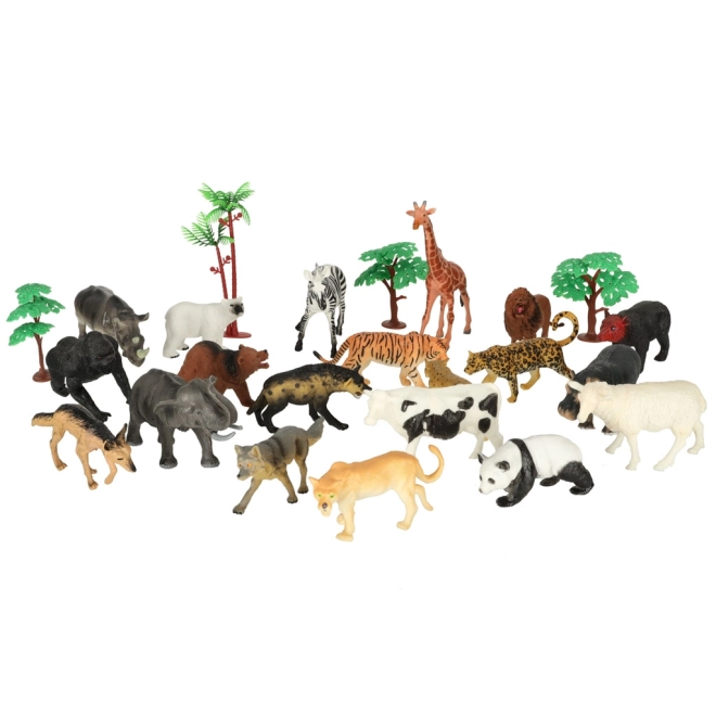 Zoo Tiere Spielfiguren-Set