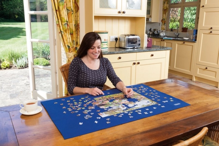 Sichere Aufbewahrung und Transport von Puzzles