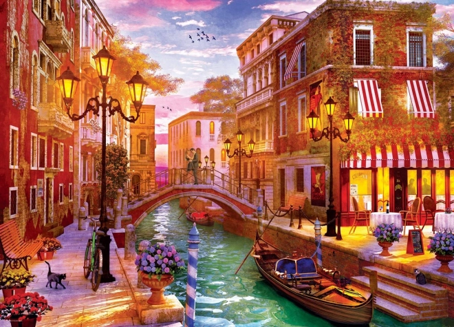 Puzzle Sonnenuntergang über Venedig