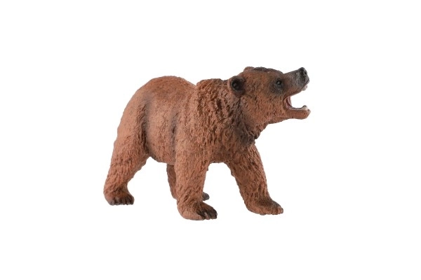 Braunbär Spielzeugfigur 12cm aus Kunststoff im Beutel