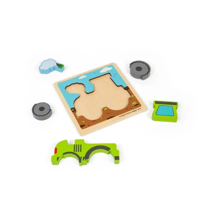 Bigjigs Toys Einlegepuzzle Traktor