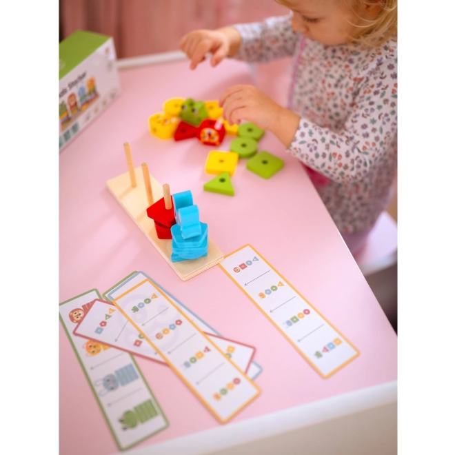 Montessori Tier Pyramide Spielset für Kinder