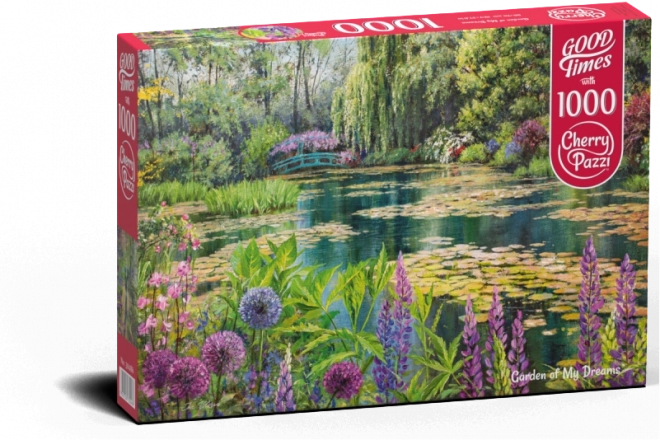 Puzzle Cherry Pazzi Der Garten meiner Träume 1000 Teile