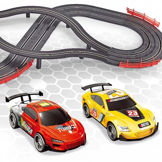 Rennautobahn mit 440 cm Streckenlänge