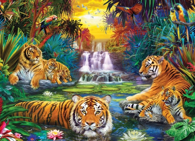Eurographics Puzzle Tigerparadies XL 500 Teile