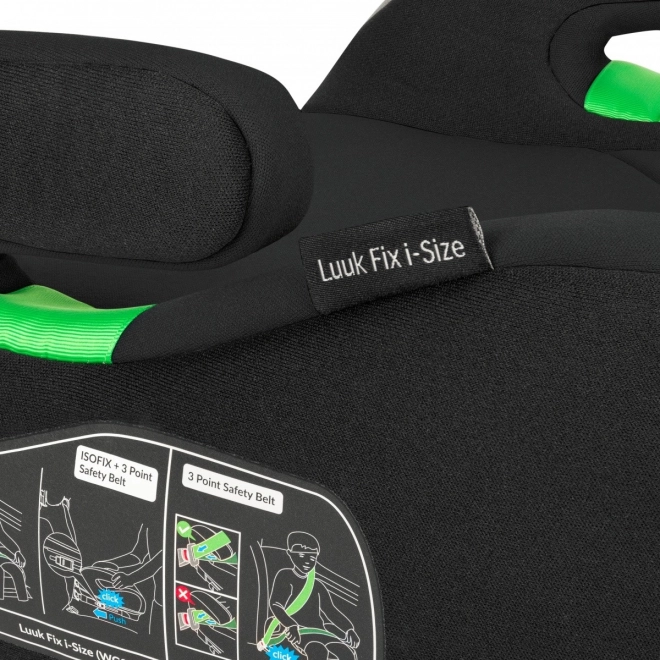 Autokindersitz Luuk Fix Grau – Black Carbon