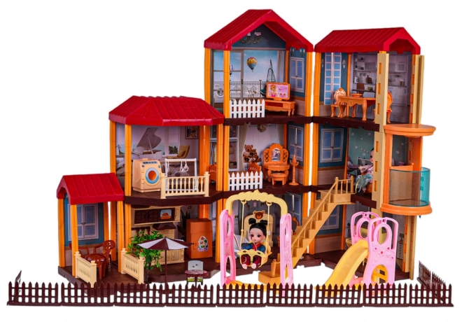 Magischer Puppenhaus Spielset mit Zubehör