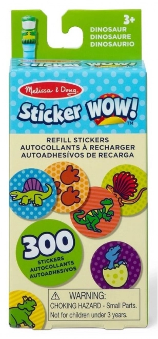 Sticker WOW! Dinosaurier Aufkleber Set