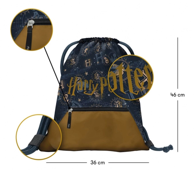 Harry Potter Hogwarts Sportbeutel mit Tasche