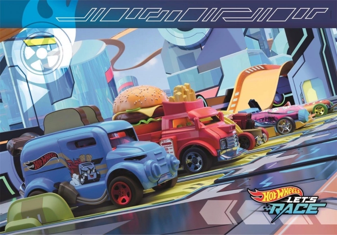 Clementoni Puzzle Hot Wheels Doppelpack