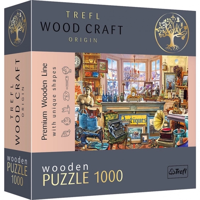 Trefl Holzpuzzle Antiquitätensammlung 1000 Teile