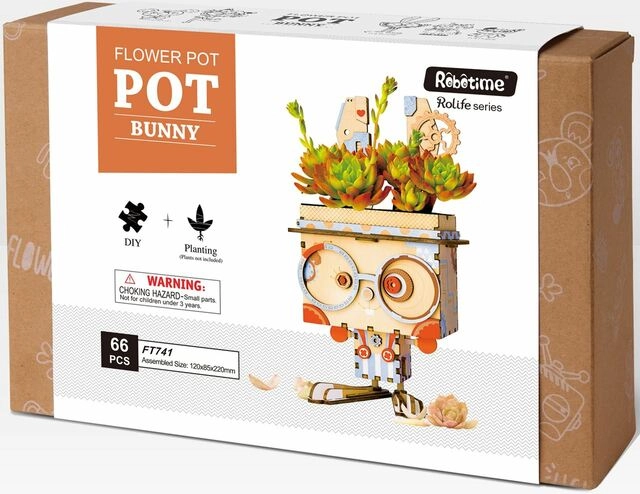 Komplettes DIY-Set inklusive Blumentopf