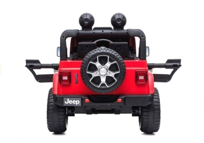 Jeep Wrangler Rubicon Elektroauto Rot