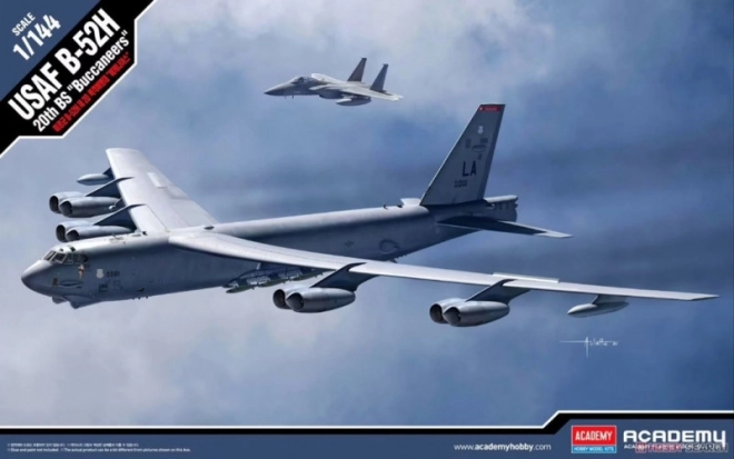 Plastikmodell USAF B-52H 20th BS Buccaneers 1/144
