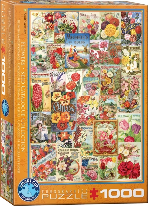 Eurographics Puzzle Blumen 1000 Teile