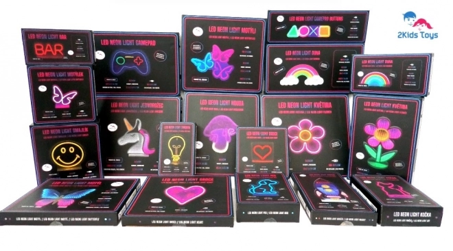 Led Neon Smiley Lampe