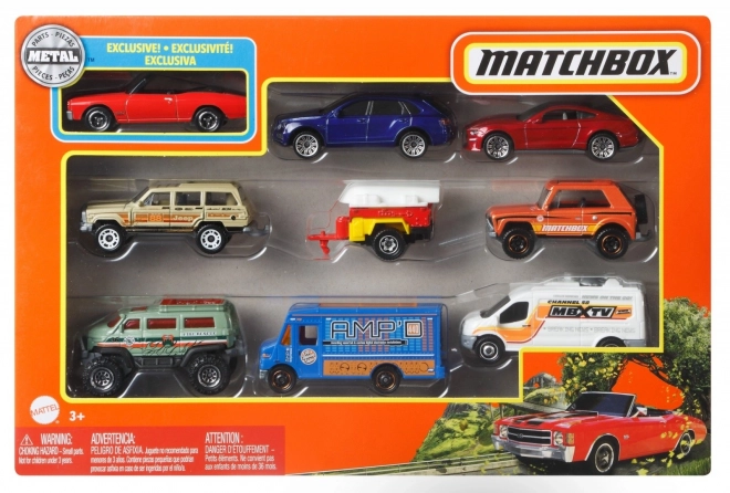 Matchbox 9er-Auto-Set