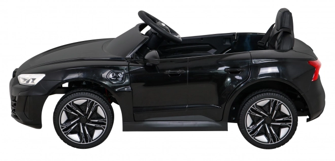 Audi RS E-Tron GT elektrisches Kinderauto mit Fernbedienung und 4x4 Antrieb – Schwarz