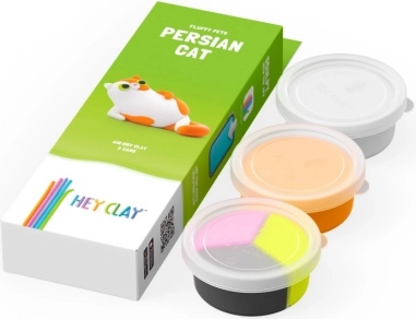 Knetmasse Hey Clay Tierchen, Perserkatze