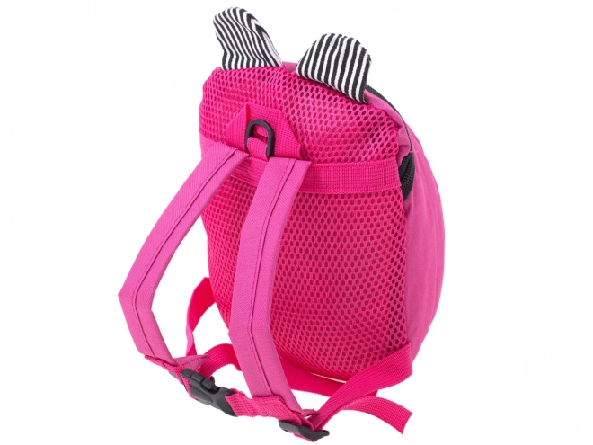 Rucksack für Kleinkinder Bären-Design in Rosa – rosa