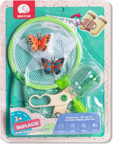 Kinderset Entomologe mit Insektennetz