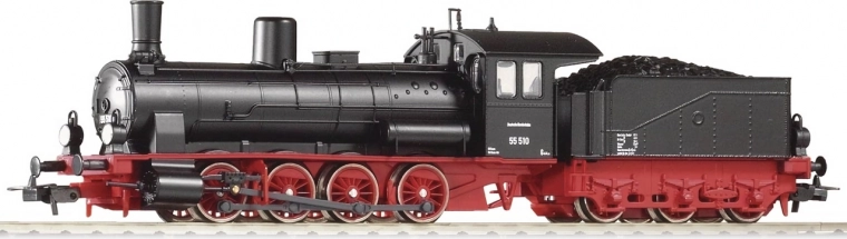 Authentische Dampflokomotive BR 55 mit feinen Details