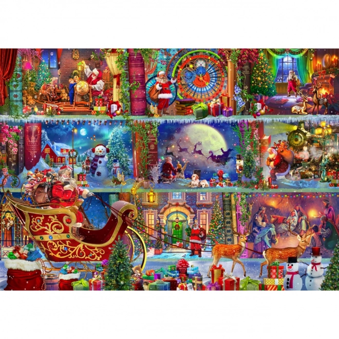 Puzzle Brain Tree Santovy Geschenke