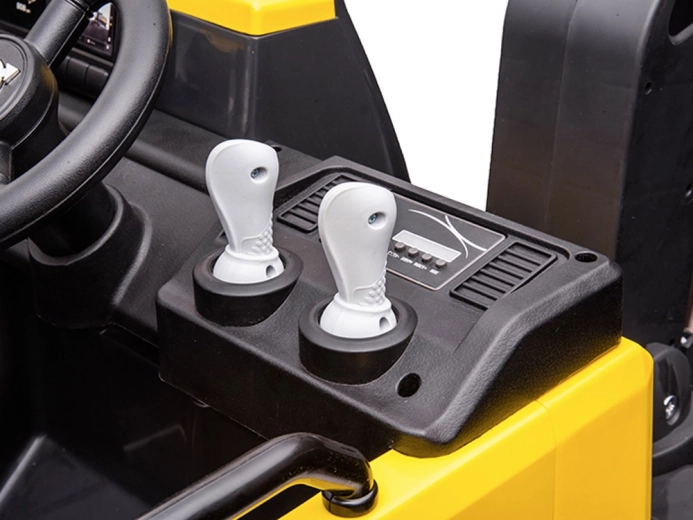 Realistische Steuerung von Ausleger und Schaufel