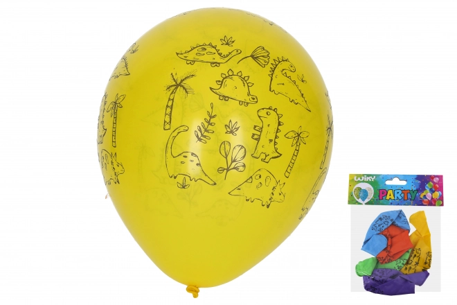 Luftballon-Set 30 cm - Dinosaurier