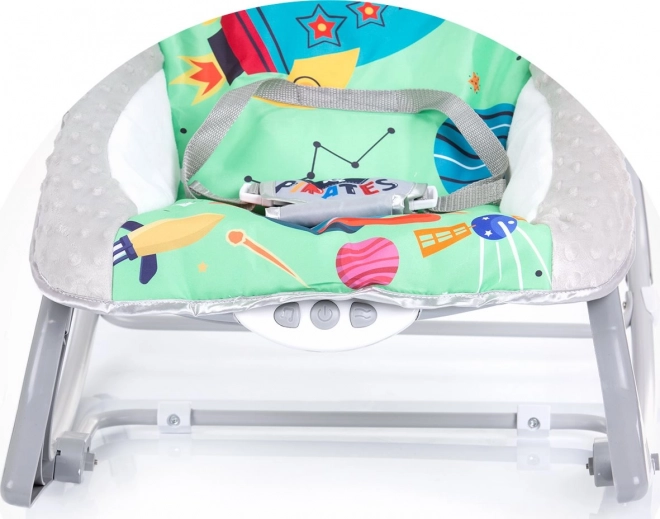 Vibrationsliege für Babys 2-in-1 Baby Spa Grün