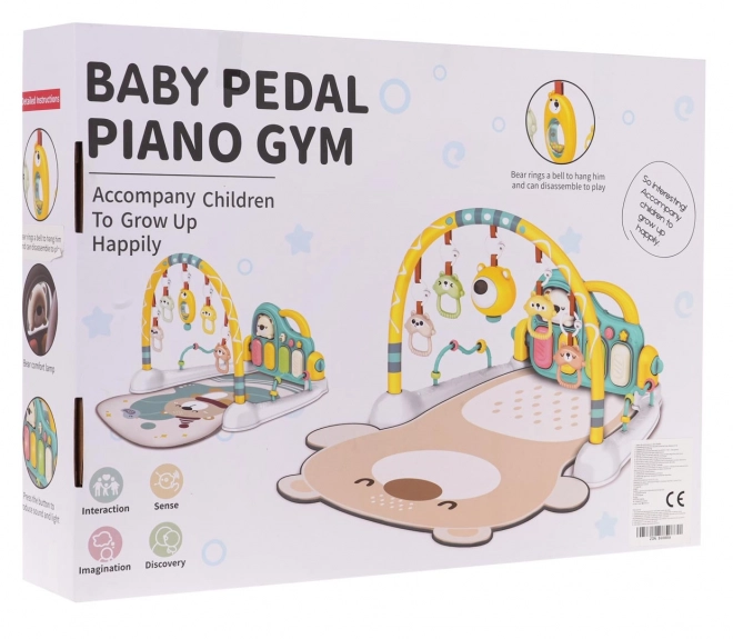 Baby-Spielmatte mit Klavier und Zubehör