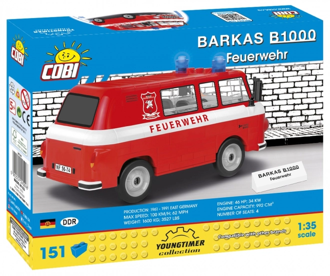 Barkas B1000 Feuerwehr Fahrzeug