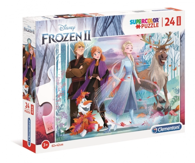 Maxi Puzzle 24 Elemente Super Farb FROZEN 2