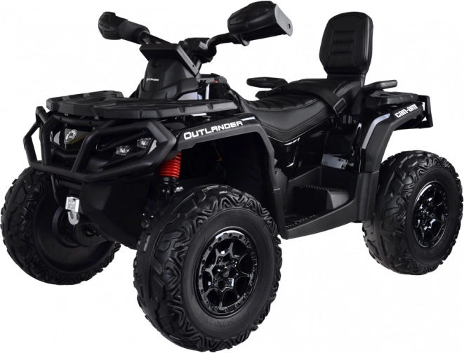 Elektrisches Kinder-Quad CAN‑AM OUTLANDER 4x4 mit LED-Panel 24V – schwarz
