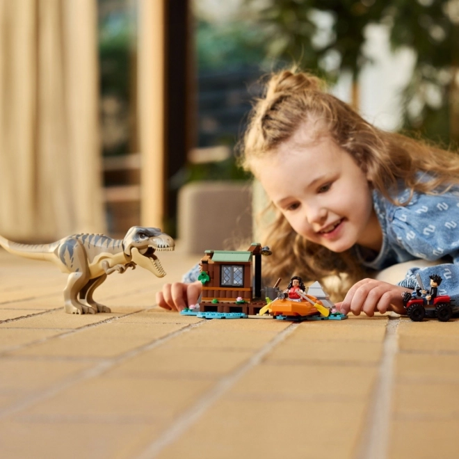 Lego Jurassic World Flucht vor dem Tyrannosaurus