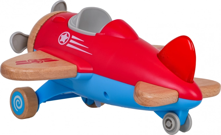 Beweglicher Propeller und Räder