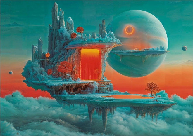 Educa Puzzle Planeten des Feuers und Eises 500 Teile