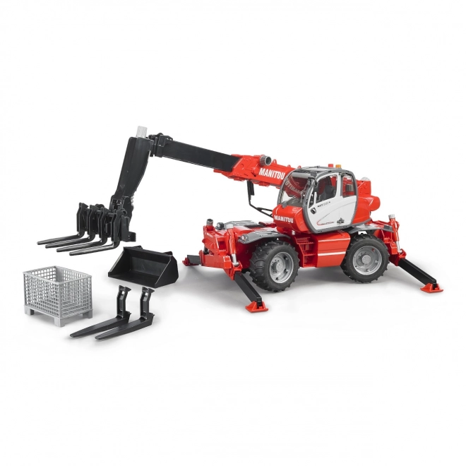 Bruder Manitou MRT 2150 Teleskoplader mit Zubehör