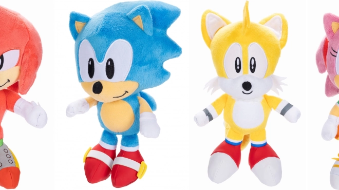 Plüschfigur SONIC 23 cm