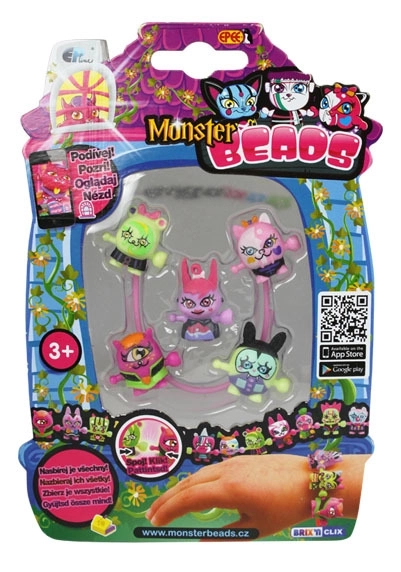 Monster Beads Cool Pack 6 - Kleine Monster