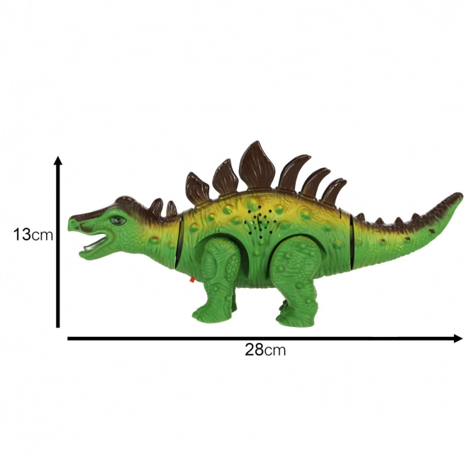 Interaktiver Stegosaurus Spielzeug auf Batterien