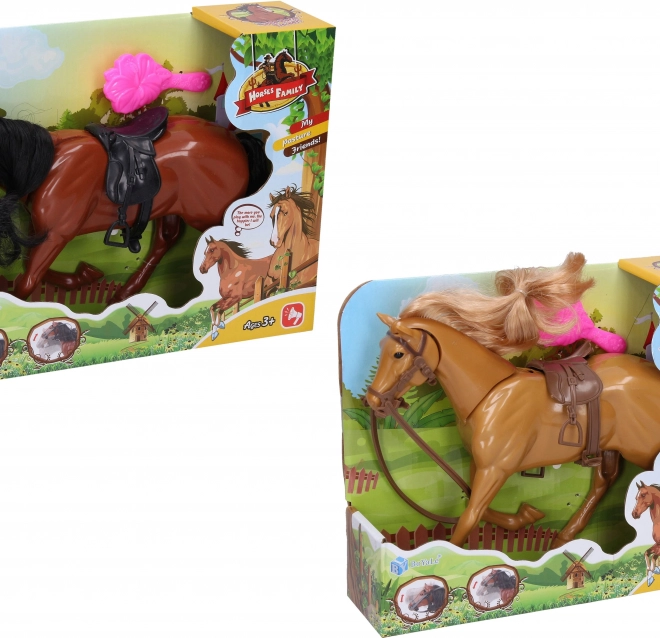 Pferd mit Kamm und Soundeffekten