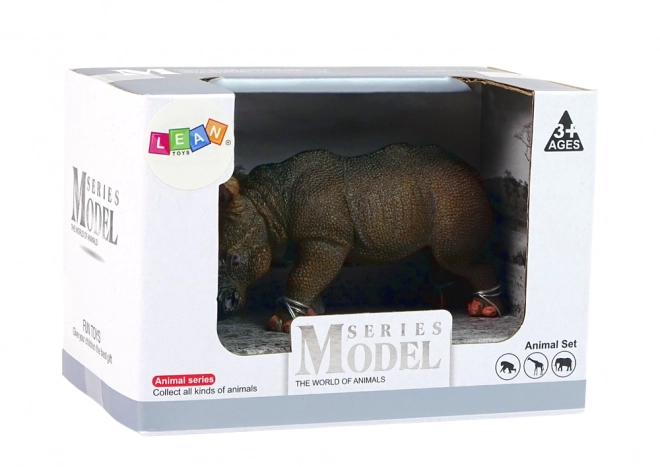 Große Sammlerfigur Nashorn Tiere der Welt