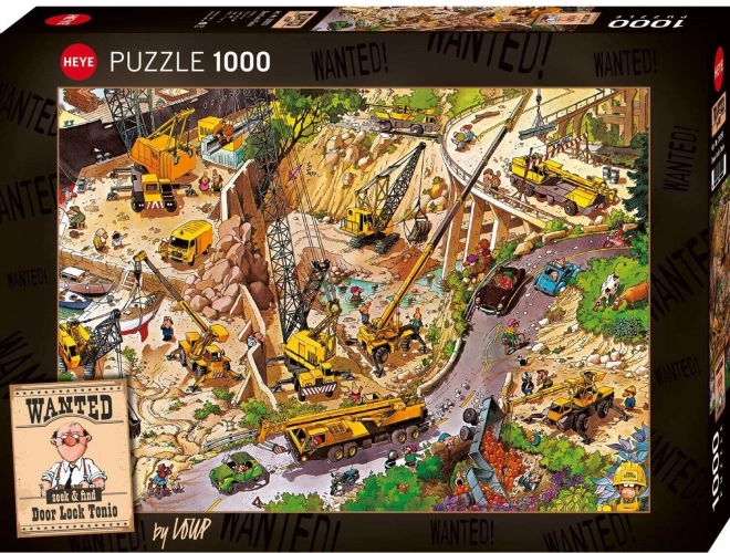 Puzzle Schlosserbrecher Tonio 1000 Teile